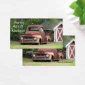 Zufällige Handlungen von Kinderkarten - Der LKW (Schreibtisch)