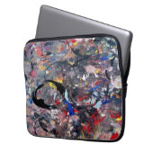 zufällige Kunst Laptopschutzhülle (Vorderseite Links)
