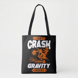Zufällige Schwerkraft-Checks - Motocross & Dirt Bi Tasche