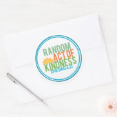 Zufälliger Kindheitsakt (biblisch) Runder Aufkleber (Umschlag)