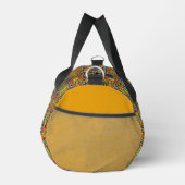 Zufälliges Chaos Multi-Farben Groovy Duffle Bag (Rechts)