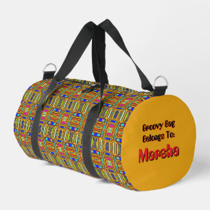 Zufälliges Chaos Multi-Farben Groovy  Duffle Bag