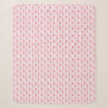 Zufälliges Rosa-Flamingo-Vogel-Muster