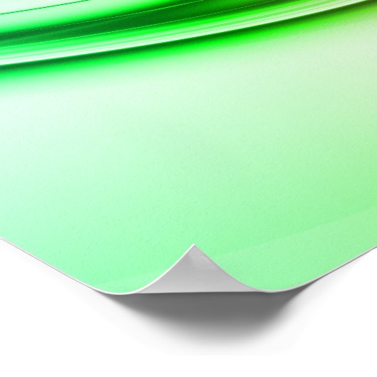 Zufälligkeit | Multicolor Fraktal Art Poster (Ecke)