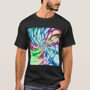 Zufälligkeit   Multicolor Fraktal Art T-Shirt