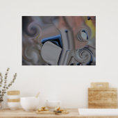 Zufälligkeit Poster (Küche)