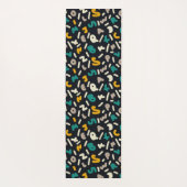 Zufallsbuchstaben Yogamatte (Rückseite)