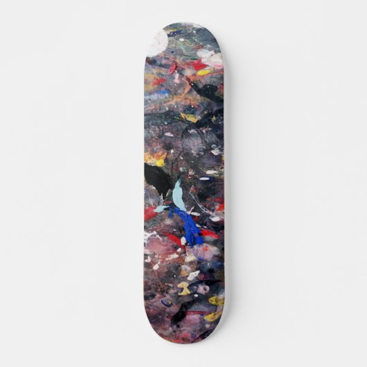 Zufallskunst Skateboard (Vorne)