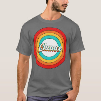 Zufallsname Shirt Vintag Chance Circle