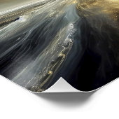 Zuflucht zwischen Sternen und Stürmen Poster (Ecke)