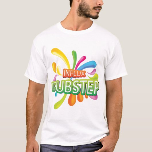 Zufluss Dubstep Shirt (Vorderseite)