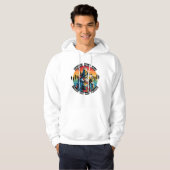 zufrieden | Handelsmotivation | Fantasy Design Hoodie (Vorne ganz)