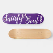 ZUFRIEDEN MEIN SOUL JUICES 7 3/4" Skateboard Deck (Horizontal)