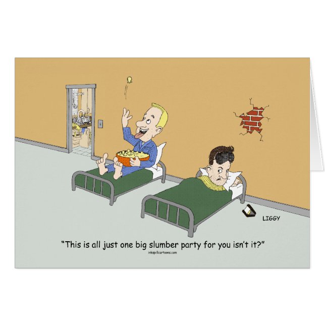 Zufriedene Missionskarte (Vorderseite (Horizontal))