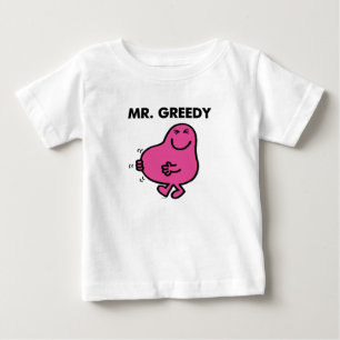 Zufriedener Herr Gierig Baby T-shirt