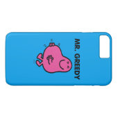 Zufriedener Herr Greedy Case-Mate iPhone Hülle (Rückseite (Horizontal))