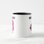 Zufriedener Herr Greedy Tasse (Zentrum)