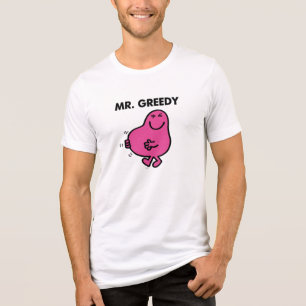 Zufriedener Herr Greedy Tri-Blend Shirt