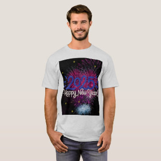 Zufriedener Newyear-T - Shirt 2025