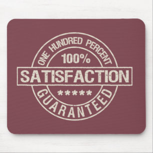 ZUFRIEDENHEIT GARANTIERTES benutzerdefiniertes Mou Mousepad