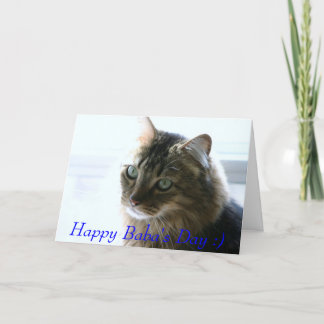 Zufriedenheit, Happy Baba's Day :) Karte