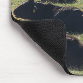 Zufriedenheit ist für das Soul gut Mousepad (Ecke)