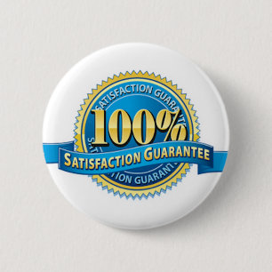 Zufriedenheits-Garantie-Knopf-Buttone Button