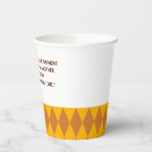 Zufriedenstellungs-Zitate | Freundschaften Pappbecher (Links)