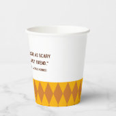 Zufriedenstellungs-Zitate Pappbecher (Links)