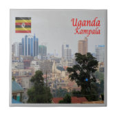 zUG006 KAMPALA, Downtown, Uganda, Africa, Fliese (Vorderseite)
