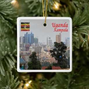 zUG006 KAMPALA, Downtown, Uganda, Afrika, Keramikornament