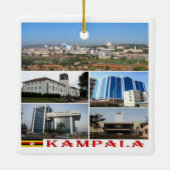 zUG010 KAMPALA Mosaik, Afrika, Uganda, Keramikornament (Rückseite)