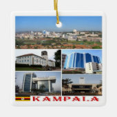 zUG010 KAMPALA Mosaik, Afrika, Uganda, Keramikornament (Vorderseite)