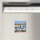 zUG010 KAMPALA Mosaik, Afrika, Uganda, Kühlschrank Magnet (In Situ (Geschirrspüler))