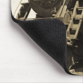 Zug #17 des GTW Dampf-Motor-#6335 Mousepad (Ecke)