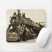 Zug #17 des GTW Dampf-Motor-#6335 Mousepad (Mit Mouse)