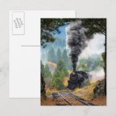 Zug 19 postkarte (Vorne/Hinten)