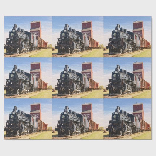 Zug 1 geschenkpapier (Flach)