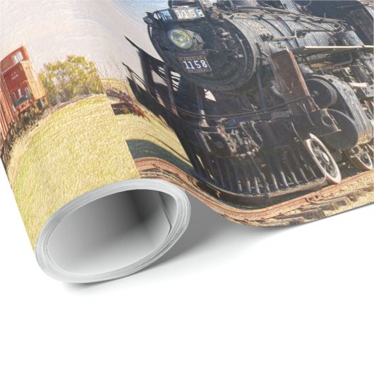 Zug 1 geschenkpapier (Rolleneckpunkt)