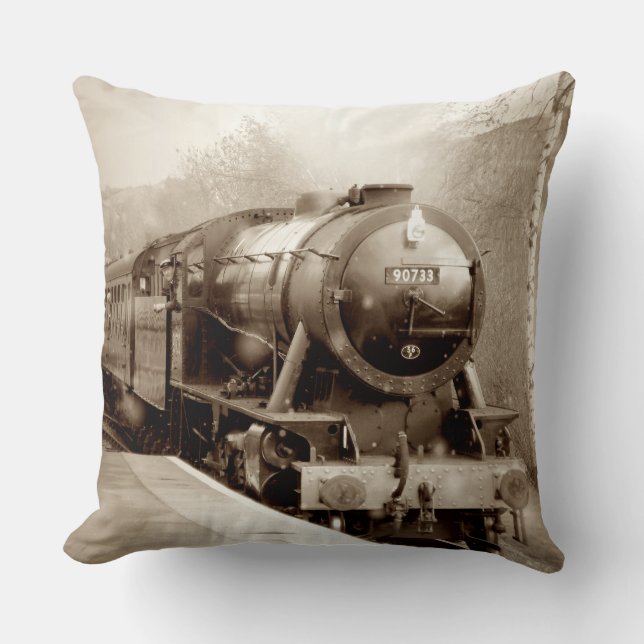 Zug 21-22 Bildoptionen Sitzkissen Kissen (Vorderseite)