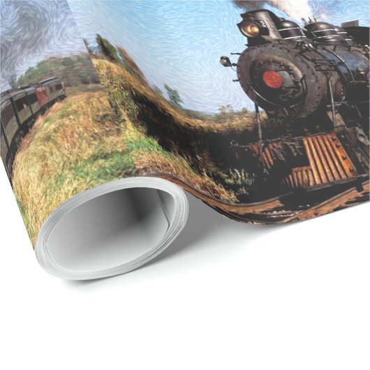 Zug 2 geschenkpapier (Rolleneckpunkt)