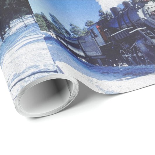 Zug 3 geschenkpapier (Rolleneckpunkt)