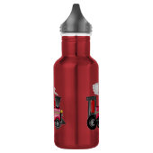 Zug 3D Cherry Red Trinkflasche (Links)