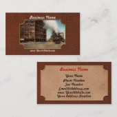 Zug - Achtung des Zuges 1905 Visitenkarte (Vorne/Hinten)