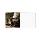 Zug Adressaufkleber (Vorne)