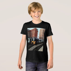 Zug am Bahnhof Tri-Blend Shirt