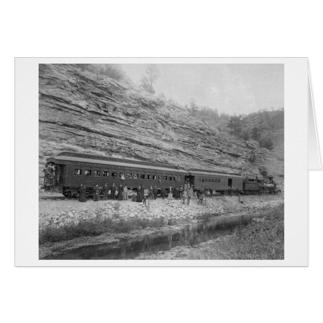 Zug auf Burlington und Missouri (Vorderseite (Horizontal))