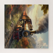 Zug auf dem Land Puzzle (Horizontal)