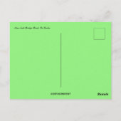 Zug auf der 9 Arch Bridge Road Sri Lanka Postkarte (Rückseite)