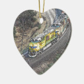 Zug auf der Tehachapi Schleife Keramik Ornament (Links)